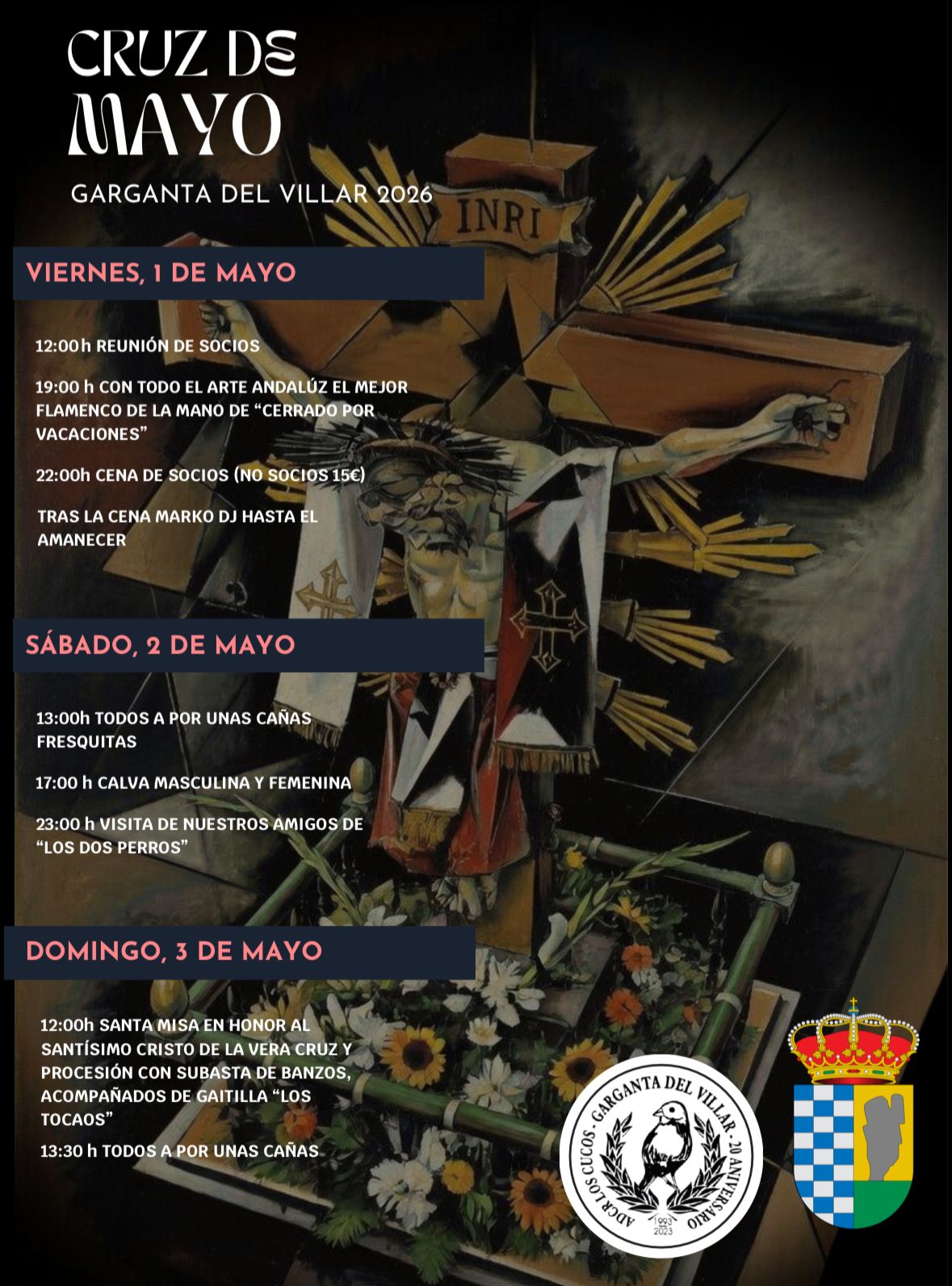 Cartel Cruz de Mayo 2026 - Garganta del Villar